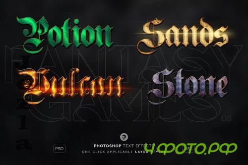 Fantasy Game Text Effects 03 - K34P9BD Fantasy Game Text Effects 03 - K34P9BD