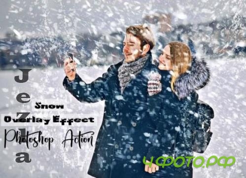 Snow Overlay Effect Photoshop Action
