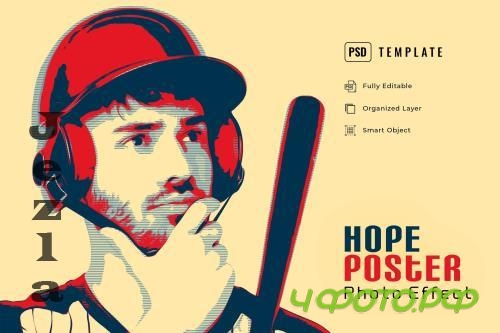 Hope Poster Art Effect - 89EYJL4
