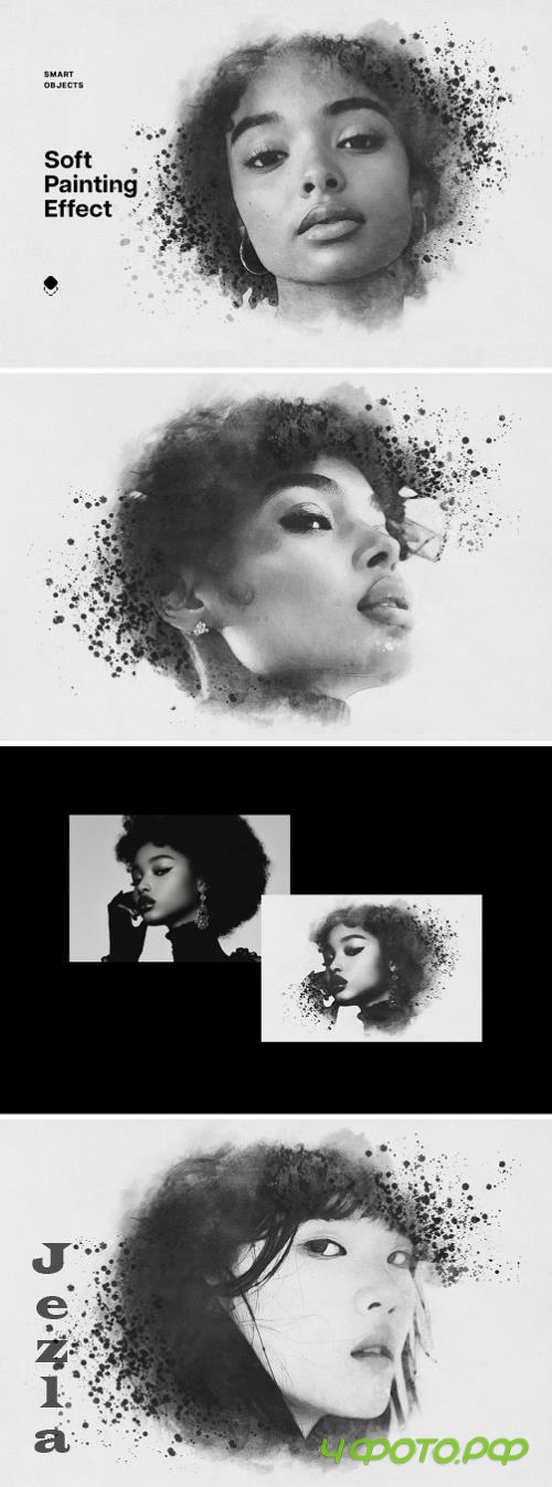 Soft Ink Painting Photo Effect - 290766908 - JMXGYVX