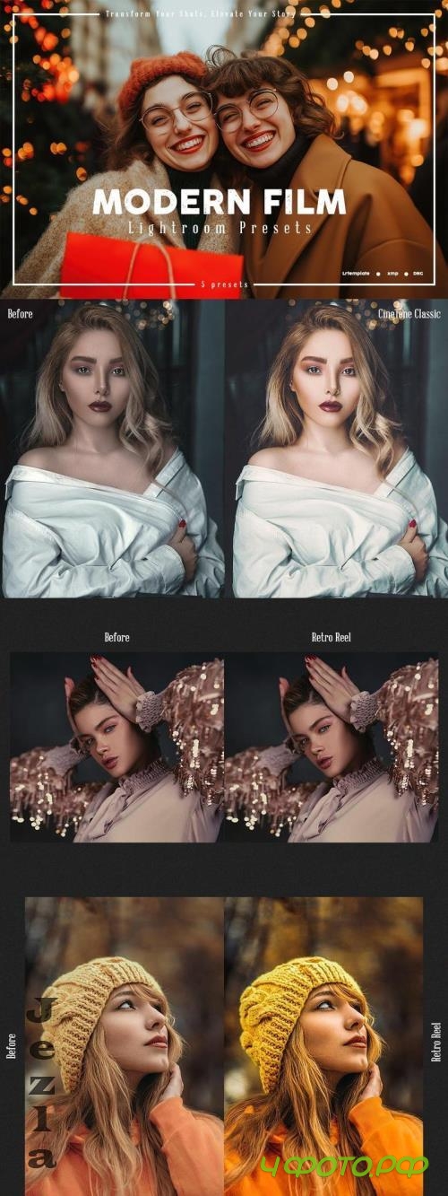 Modern Film Lightroom Presets - WLKYGCT