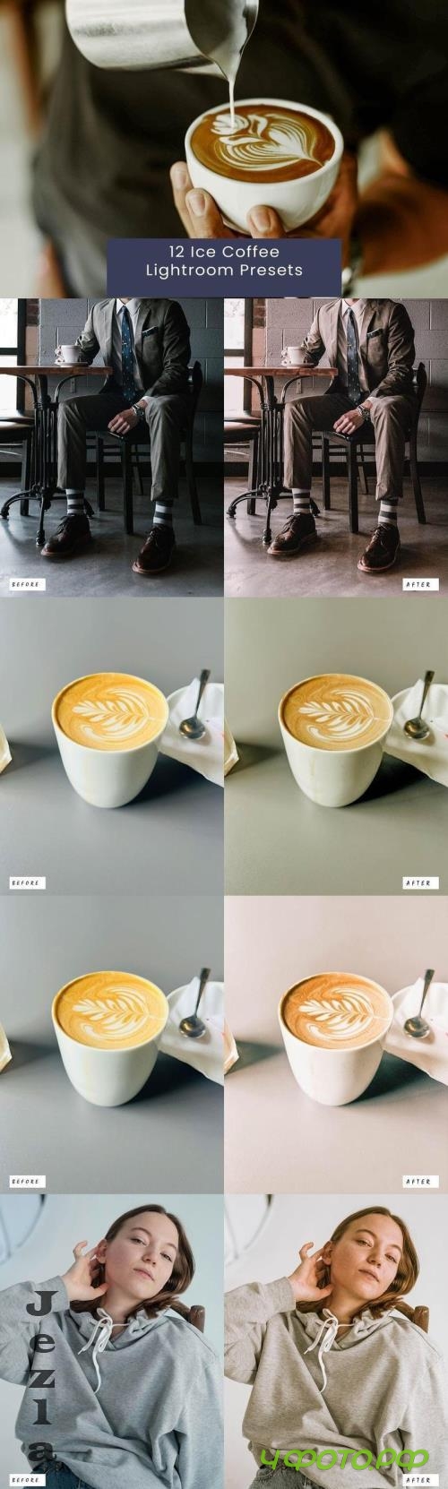 12 Ice Coffee Lightroom Presets - LCPK6G4