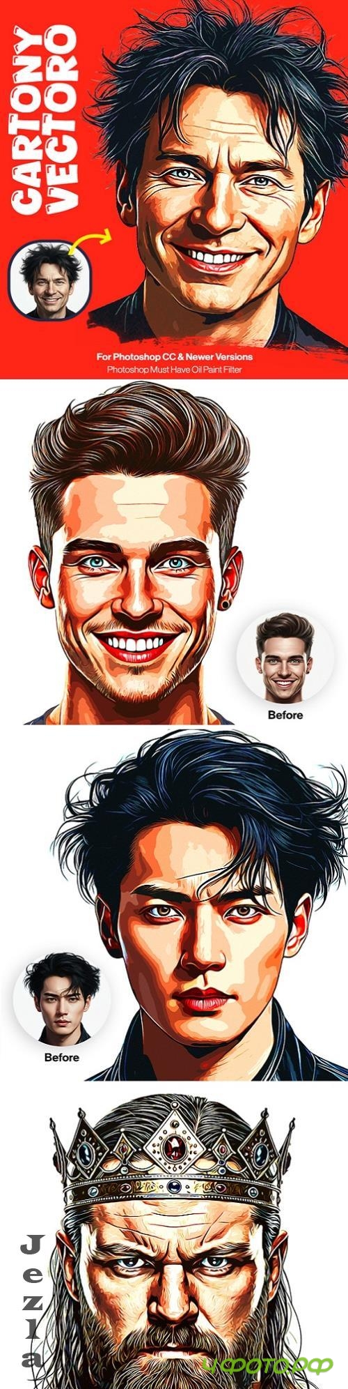Cartoon Vectory Photoshop Action - 286528317 - 8BLRUPC