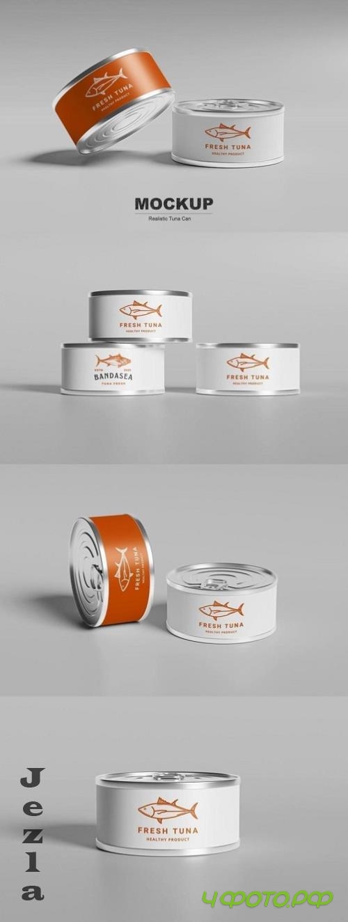 Tuna Can Mockup - CRQ3ZSY