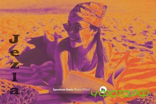 Spectrum Grain Photo Effect - 34188065 - TW7QCDE Spectrum Grain Photo Effect - 34188065 - TW7QCDE