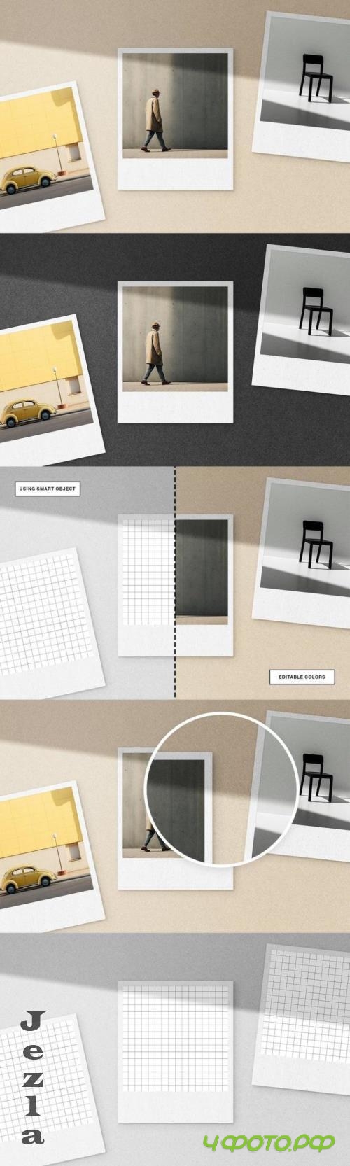 Polaroid Mockup - UK6GPY4 Polaroid Mockup - UK6GPY4