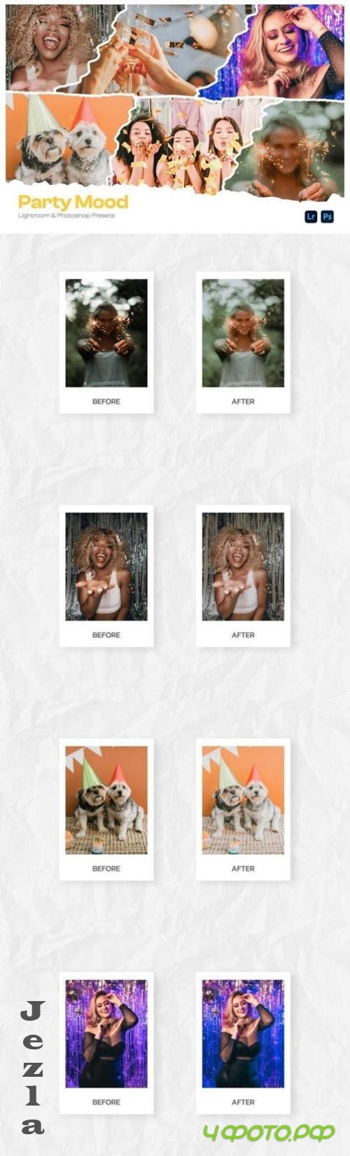 Party Mood Lightroom Presets - BKA97TS