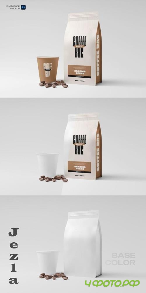 Coffee Bag Mockup - 8JW7F2J