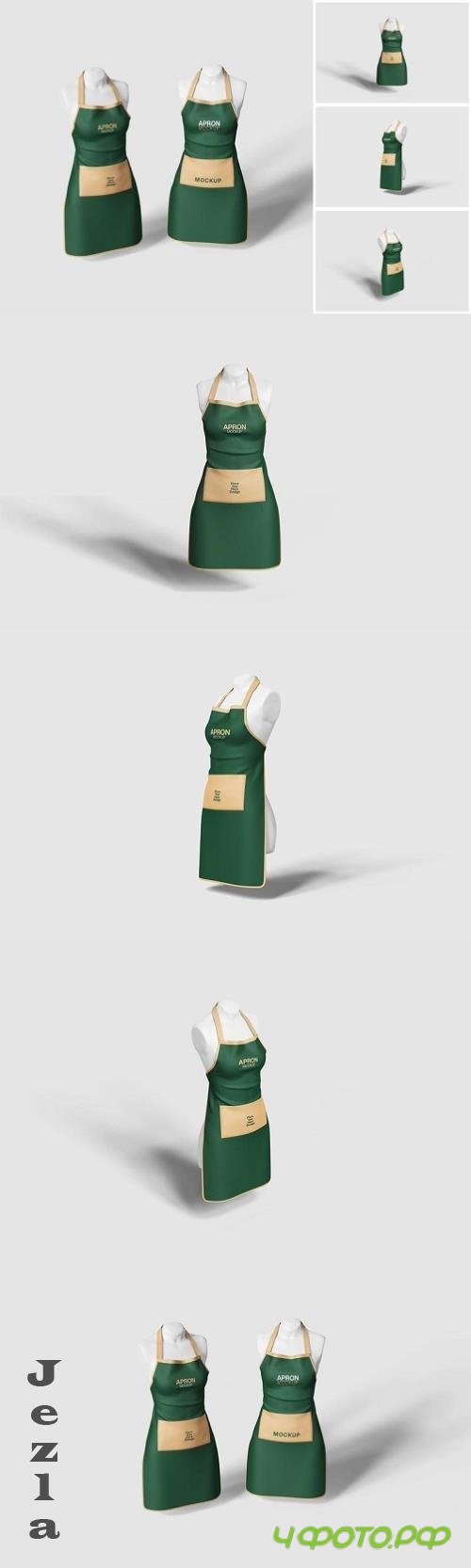 Apron Mockup - ZCANV4Q