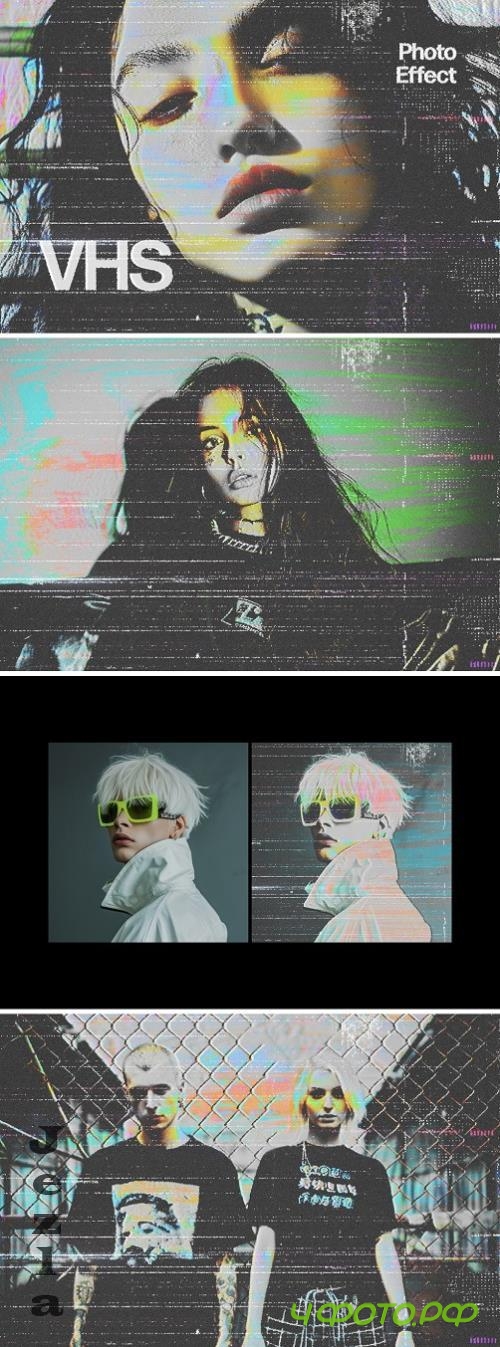 Glitched VHS Photo Effect - 279329199 - SQPA7VL