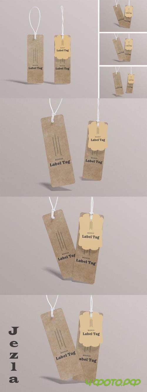 Label Tag Mockup - NQQ2SNH