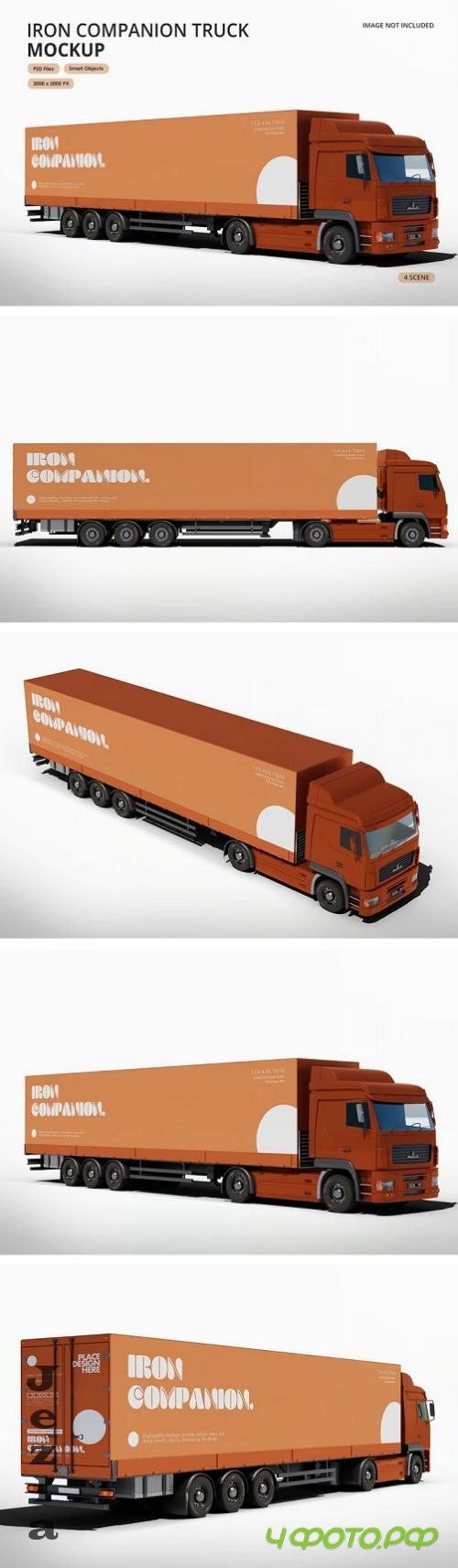 Truck Mockup - 8ZQBVRS
