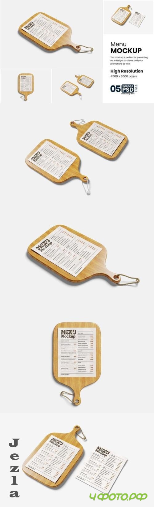 Menu Mockup - CYN7TW9