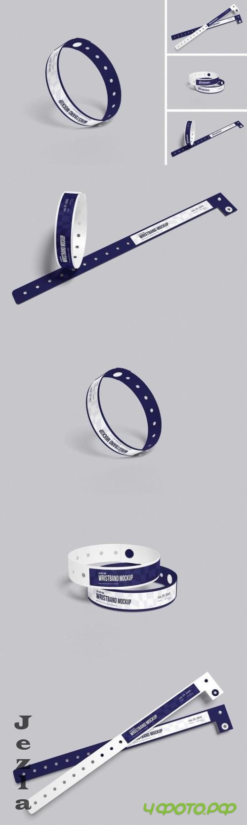 Wristband Mockup - 3WBKMT8