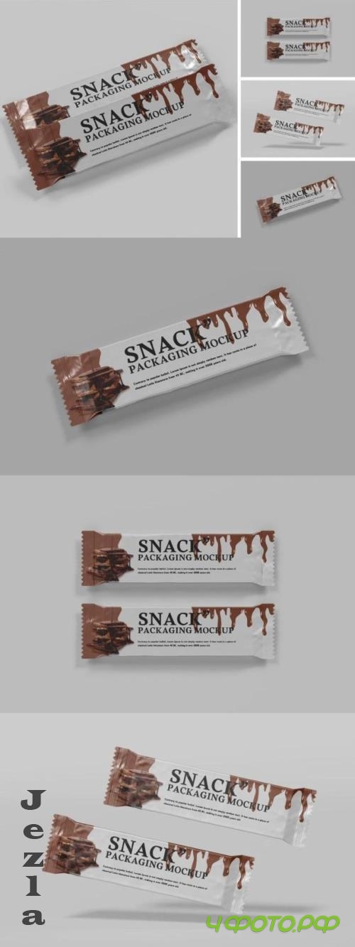 Snack Packaging Mockup - Z4DEKFR