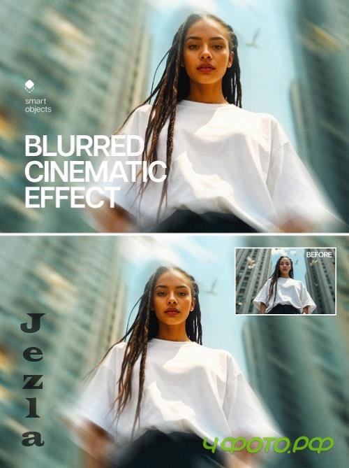 Blurred Cinematic Photo Effect