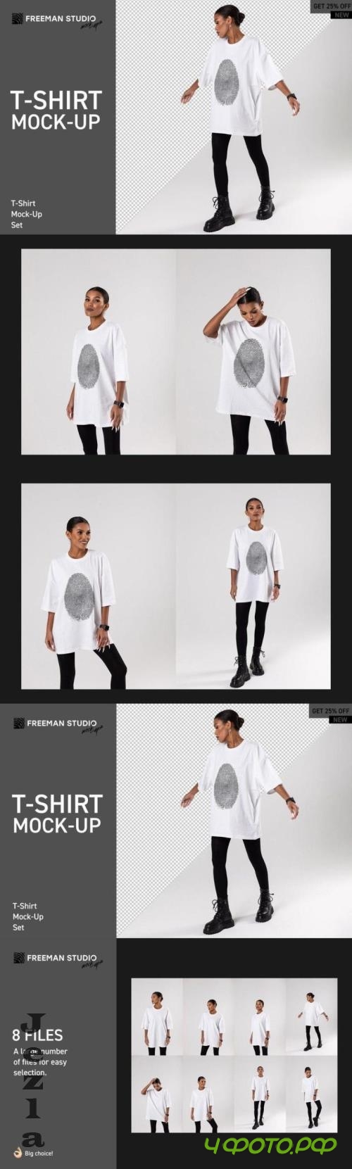 T-Shirt Mock-Up Set - 11020339 - VD8CXCJ