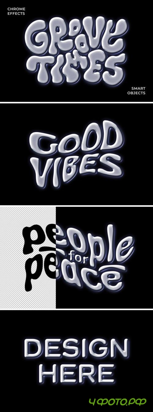 Chrome Text & Logo Effect - 291041215 - LEZNHR2 Chrome Text & Logo Effect - 291041215 - LEZNHR2