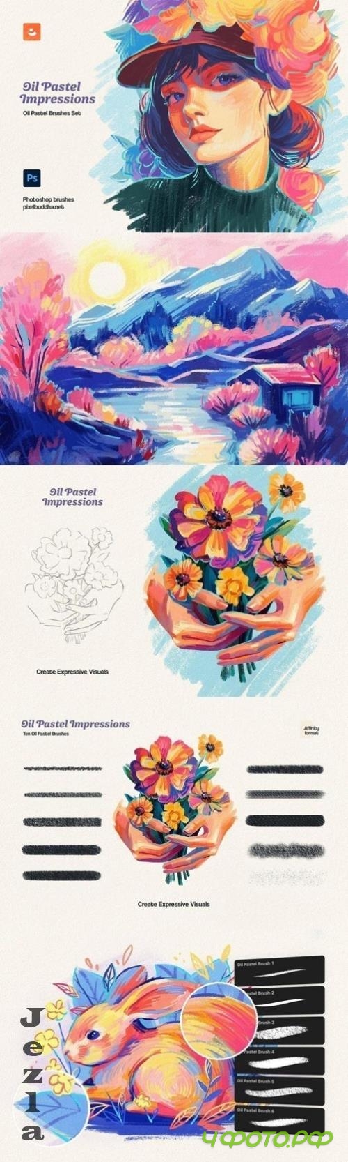 Photoshop Oil Pastel Brushes - 291055217 - WGCMUTQ