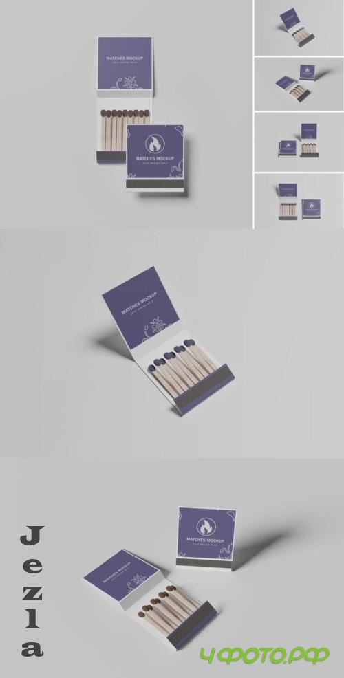 Matches Mockup - MRCVBWX