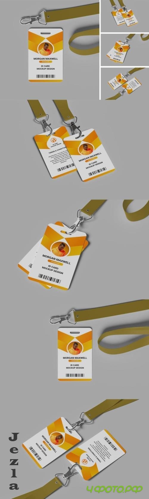 ID Card Mockup - V8KDL2R