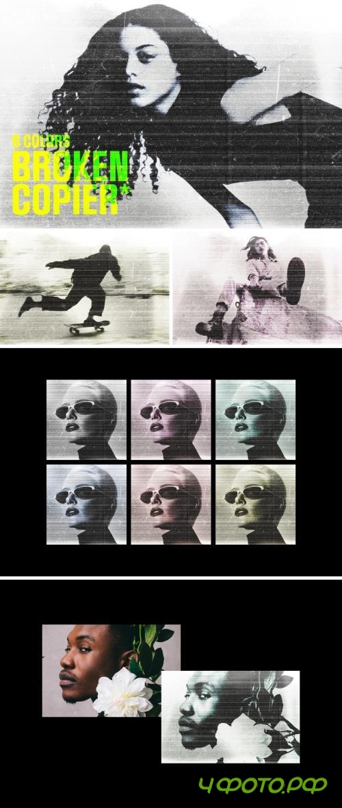 Damaged Paper Photocopy Effect - 290930431 - CLF6BD9
