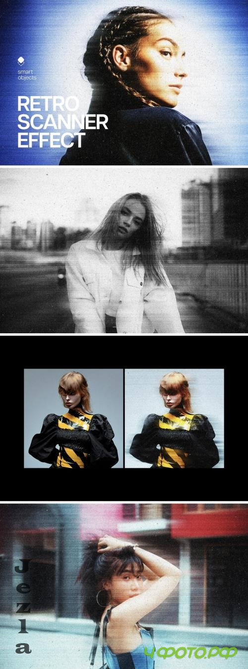 Retro Scanner Photo Effect - 290975204 - W6XGUVV