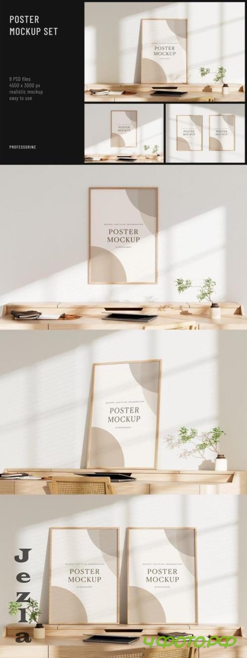 Poster Mockup Set - 291128937 - CKUH33K