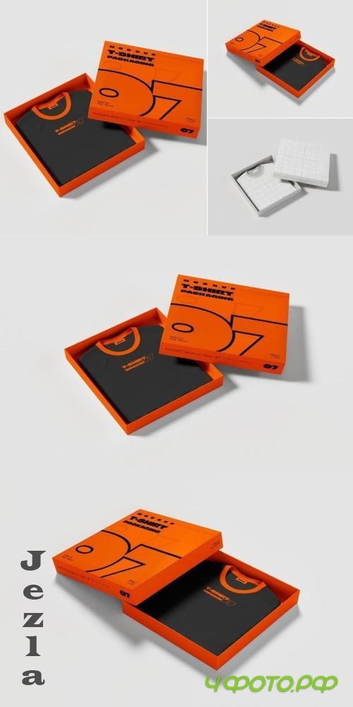 T-Shirt Packaging Mockup - FBCLD23