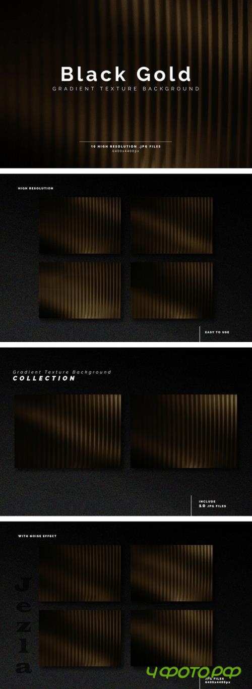 Black Gold Gradient Texture Background - WXTGKFJ