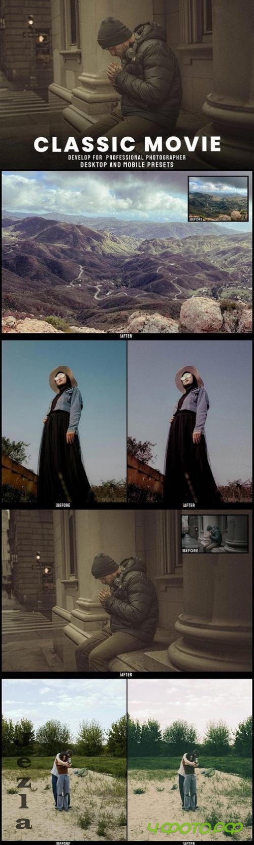 Classic Movie - Desktop and Mobile Presets - AZDAYS9