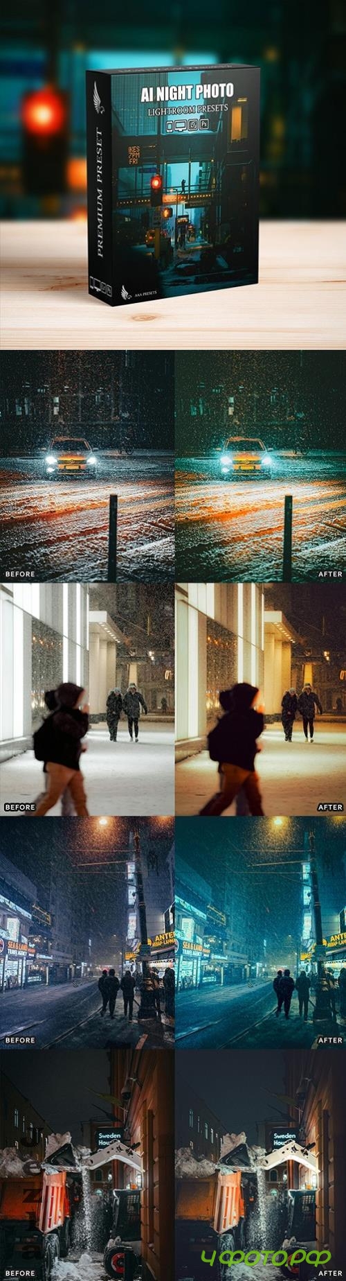 AI-Optimized Night Photography Lightroom Presets - 57055536 - PGRCU8B