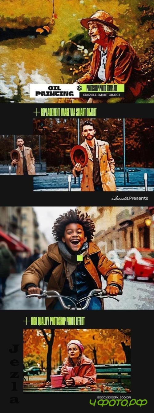 Oil Painting Photo Effect - 291284637 - 4EDTD4Q