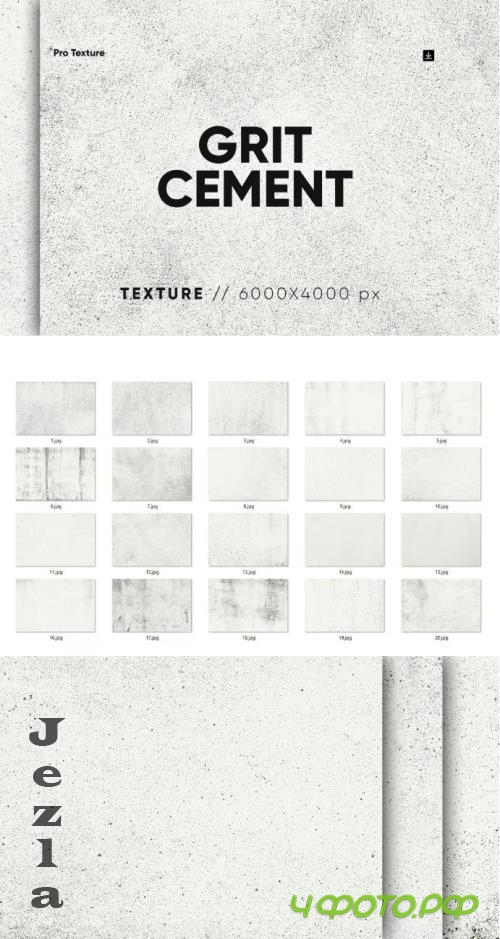 20 Grit Cement Texture - 291136787 - 8X4AANA